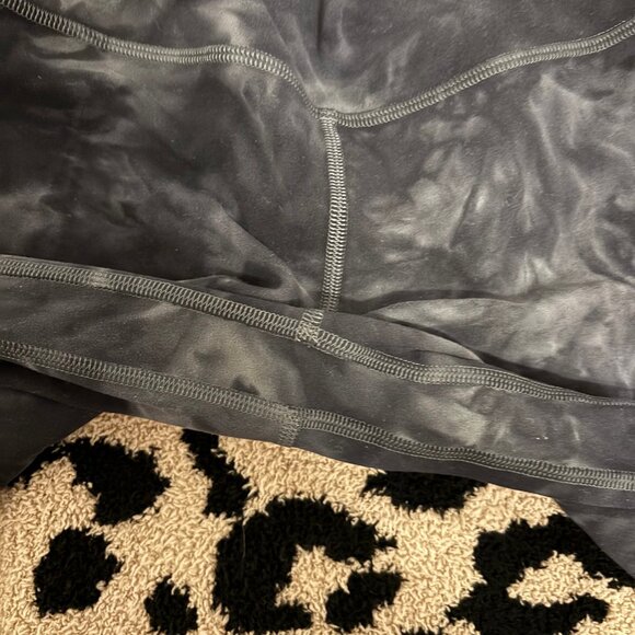 Lululemon Align Pant 25” Diamond Dye Grey Graphite Grey Size 4 - Picture 5 of 8